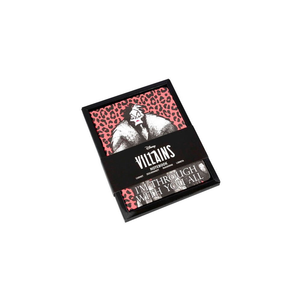 Libreta disney villanos cruella de vil