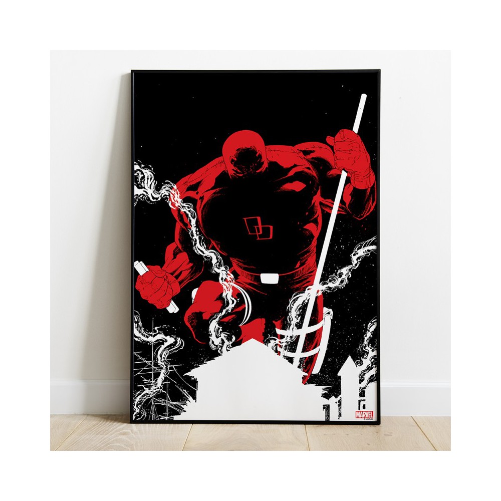 Daredevil: father 1 panel de madera 35x50 cm marvel mythic cover art 27