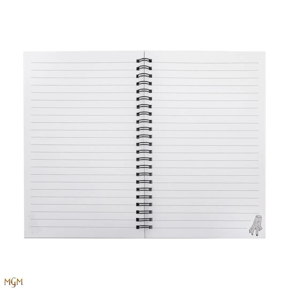 Libreta cinereplicas wednesday addams -  miercoles y violonchelo