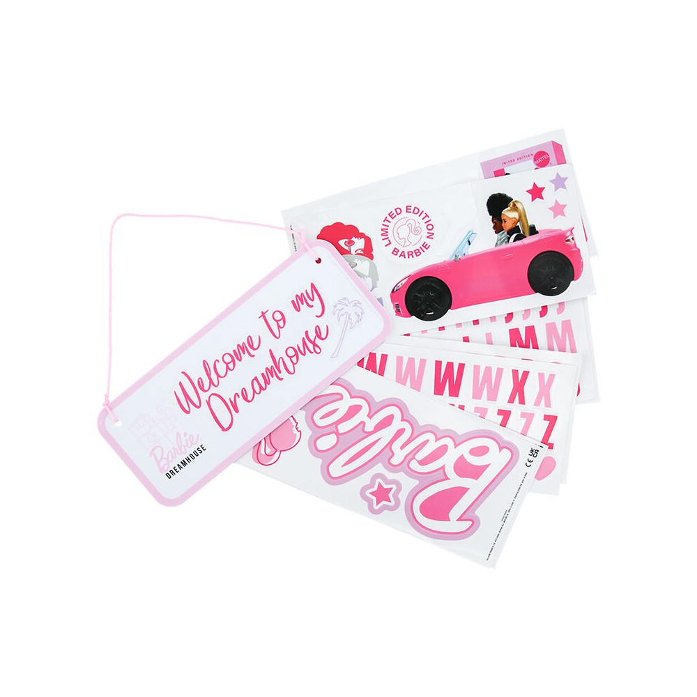 Letrero para dormitorio paladone barbie