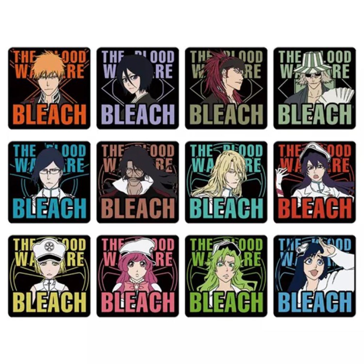Surtido posavasos bleach thousand year blood war 24 unidades