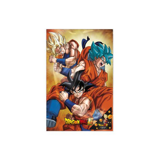Poster 3d 58x38 cm champa goku states dragon ball super
