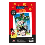 Poster 3d 38x58cm shenron and heroes dragon ball