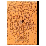 Libreta sd toys harry potter mapa merodeador con luz