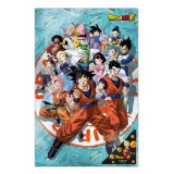 Poster 3d 58x38cm universe survival dragon ball super
