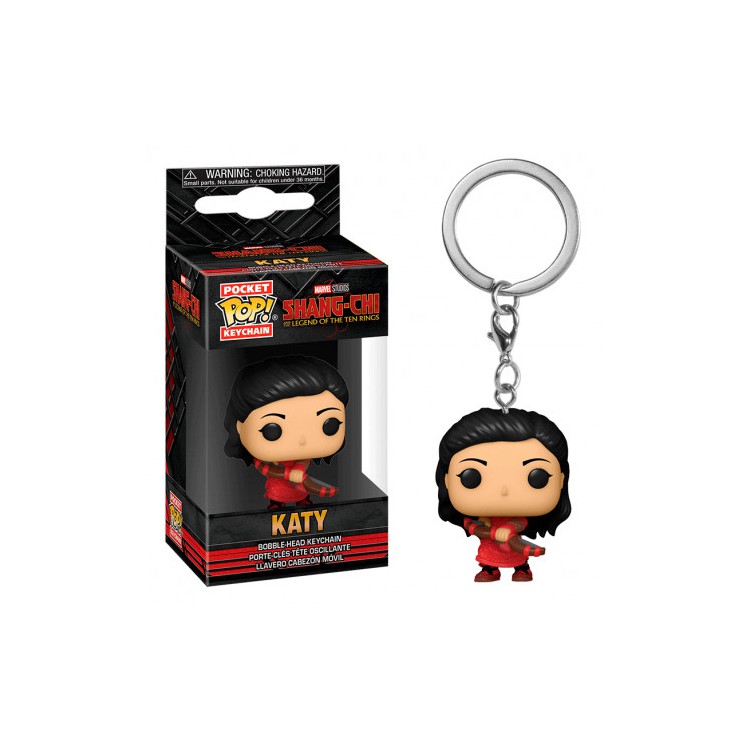 Funko pop keychain llavero marvel shang - chi katy 53760