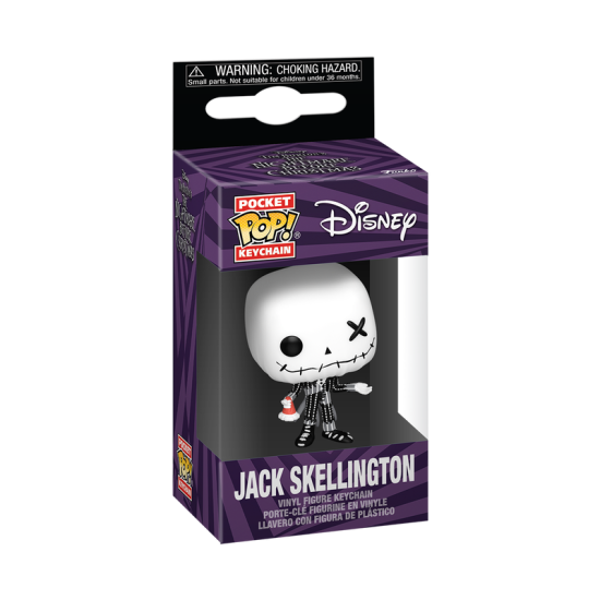 Funko pop keychain disney: patchwork jack skellington
