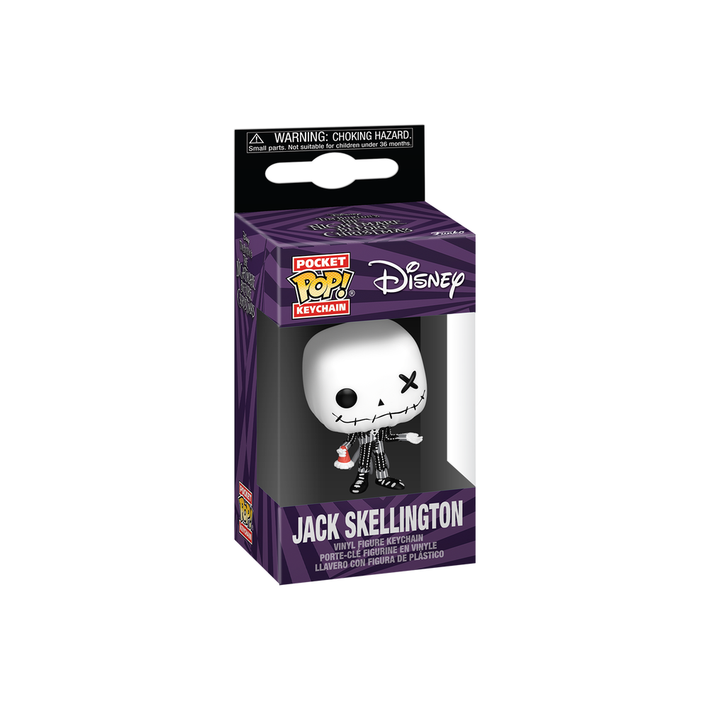Funko pop keychain disney: patchwork jack skellington