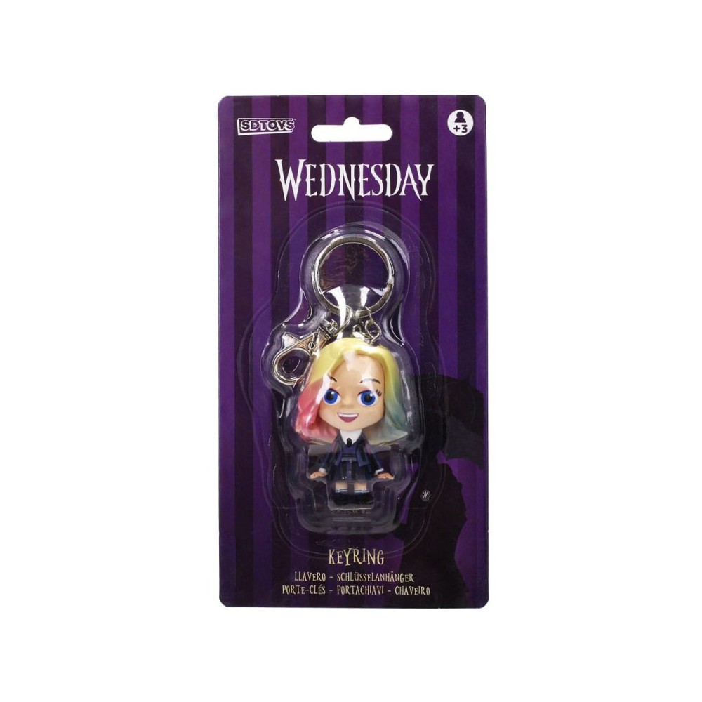 Llavero figurativo sd toys miercoles enid