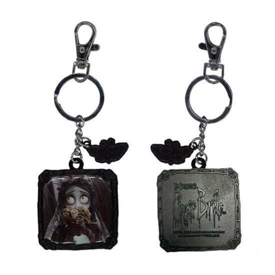 Llavero metalico sd toys la novia cadaver flores